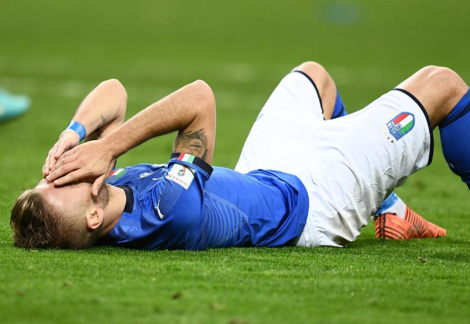 วันนี้เมื่อ 8 ปีที่แล้ว อิตาลีแพ้สวีเดน 0-0 และพลาดฟุตบอลโลกที่รัสเซีย