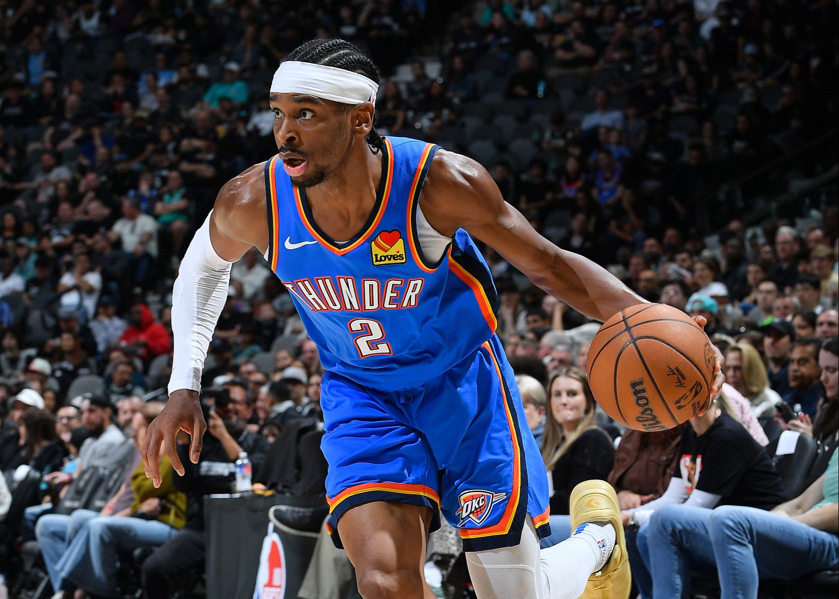 อำนาจเหนือ! SGA เป็นผู้นำในลีกด้วยคะแนนรวมในฤดูกาลนี้ โดยมี 7 เกมจาก 13 เกมที่เล่นในสามควอเตอร์